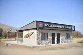 Tomarza'da Böke kano alanı projesinde sona gelindi