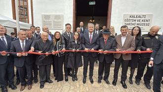Safranbolu’da, Kalealtı Eğitim ve Kent Tarihi Müzesi açıldı