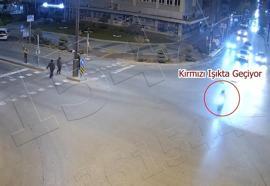 'Dur' ihtarına uymayan motosiklet sürücüsü trafiği tehlikeye attı