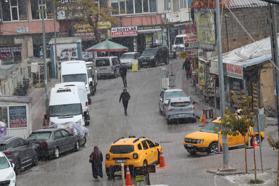 Van'da dolu yağışı etkili oldu