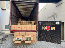 Niğde’de 4 milyon 460 bin makaron ele geçirildi