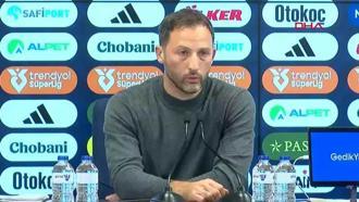 Domenico Tedesco: Ben ve oyuncularım beraberlikten dolayı hayal kırıklığına uğradık