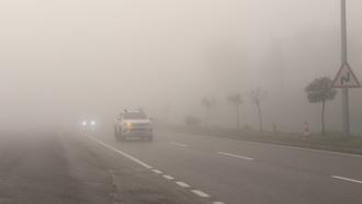 Bartın'da sis etkili oldu