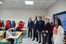 Rekortmen sporcu Şahika Ercümen Hatay’da öğrencilerle buluştu