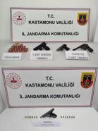Kastamonu'da silah kaçakçılığı operasyonu: 5 gözaltı