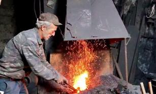 40 yıldır baba mesleği demircilik yapıyor