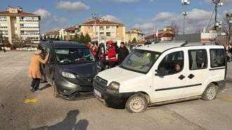 Eskişehir'de yaralanmalı trafik kazası tatbikatı