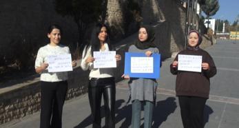 Batman’da işitme engellilerden ‘3 dakikalık sessizlik’ etkinliği