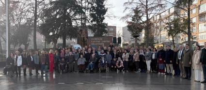 Çorlu'da engelliler, sorunlarını dile getirdi