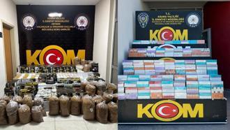 Adana'da kaçak tütün operasyonu; 29 gözaltı
