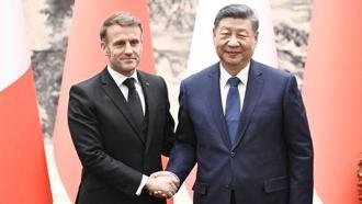 Şi ve Macron, Çin-Fransa İş Konseyi Toplantısı'na katıldı