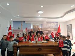 İlkokul öğrencilerinden Gazze için anlamlı destek