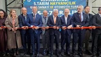 Kırklareli'de Tarım, Hayvancılık, Gıda, Sanayi ve Otomotiv Fuarı açıldı