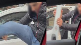 Ataşehir'de trafikte tartıştığı kadın sürücünün aracına saldırdı; şüpheli gözaltında