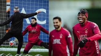 Galatasaray, Samsunspor maçı hazırlıklarını tamamladı