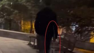 Bıçakla parktakileri korkutan şüpheliye gözaltı