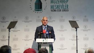 Bakan Ersoy: Mana ve Nakış Sergisi dünyada bir ilk