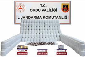 Ordu’da 17 bin 640 uyuşturucu hap ele geçirildi