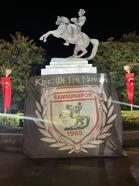 Samsunspor taraftarı, AEK maçı öncesi Atatürk Anıtı çevresinde sabaha kadar nöbet tuttu