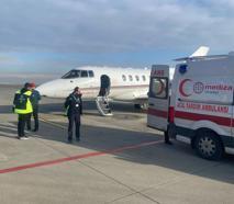 Ambulans uçak, 4 günlük bebek için havalandı