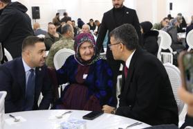 Şehit aileleri ve gaziler, ‘Milli birlik ve beraberlik’ programında bir araya geldi