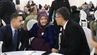 Şehit aileleri ve gaziler, ‘Milli birlik ve beraberlik’ programında bir araya geldi