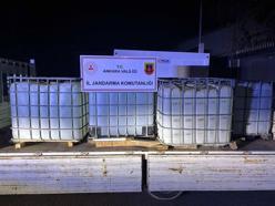 Ankara'da 8 bin 100 sahte gıda takviyesi ile 5 ton etil alkol ele geçirildi