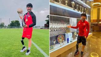 'Ampute Messi', bedensel engellilere ilham oldu