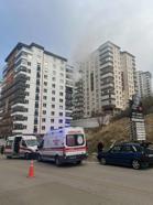 Ankara'da yangında mahsur kalan anne ile oğlu kurtarıldı