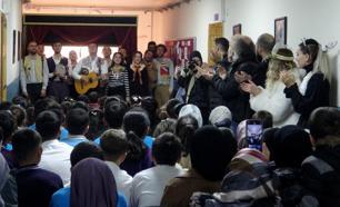 Erzurum Devlet Tiyatrosu, kırsaldaki öğrencileri tiyatroyla buluşturdu / Ek fotoğraflar