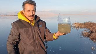 'Atıklar Eber Gölü'ndeki yaşamı yok etti'