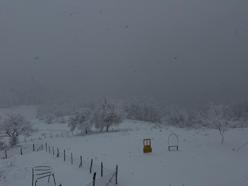Samsun'un yüksek kesimlerinde kar etkili oldu