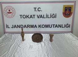 Tokat'ta tarihi eser kaçakçılığı operasyonu: 3 parça tarihi eser ele geçirildi