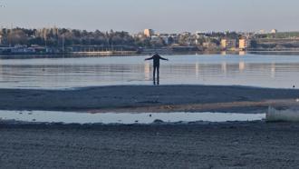 Tekirdağ’da deniz 20 metre çekildi