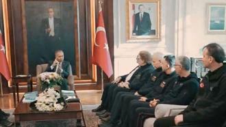 Bakan Yerlikaya, AFAD Başkanı Pehlivan'ı kabul etti