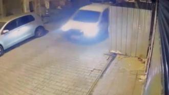 Fatih'te ‘dur’ ihtarına uymayarak bekçiye çarpıp kaçan sürücü yakalandı
