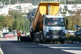 Bodrum'da iki caddeyi birleştirecek kavşakta sona gelindi