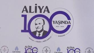 İstanbul - 'Aliya 100 Yaşında: Hayat, Fikir, Mücadele Sergisi'  açıldı