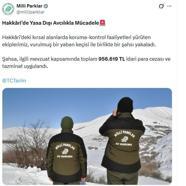 Yaban keçisi vuran avcıya 956 bin TL ceza