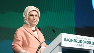 Emine Erdoğan: 2026'yı 'Bağımsızlık Yılı' ilan ediyoruz