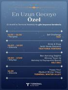 Terminal Kadıköy'de en uzun geceye özel gün boyu etkinlik programı