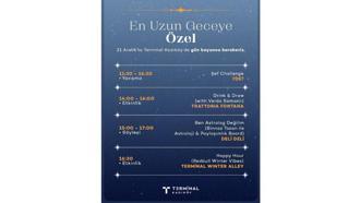 Terminal Kadıköy'de en uzun geceye özel gün boyu etkinlik programı
