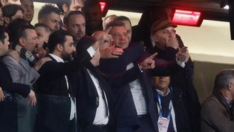 Sadettin Saran serbest kaldıktan sonra stada geldi