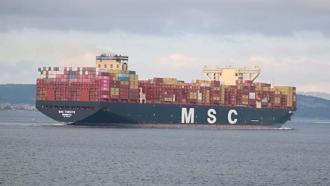 'MSC Türkiye', Çanakkale Boğazı'ndan geçti