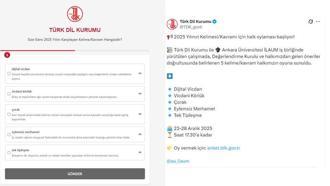 'Yılın kelimesi' önerileri halk oylamasına açıldı