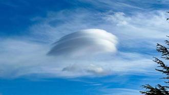 Bitlis semalarında mercek bulutları görüntülendi