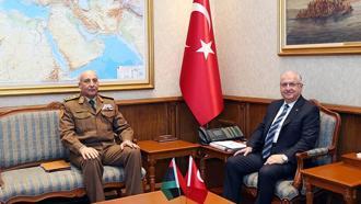 Bakan Güler, Libya Genelkurmay Başkanı Al-Haddad'ı kabul etti