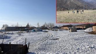 Hakkari’nin bir ilçesinde dondurucu soğuk, diğerinde bahar havası