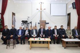 Altınözü protokolünden Hristiyan vatandaşlara Noel ziyareti