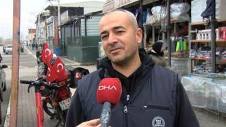 Husumetlisinin tabancasından çıkan kurşunlardan mağazaya sığınarak kurtuldu; o anlar kamerada (2)